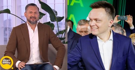 Marcin Prokop ŻARTOBLIWIE podsumowuje polityczny awans Szymona Hołowni: "Dostałem propozycję pracy. Okazało się, że nie mam kwalifikacji"