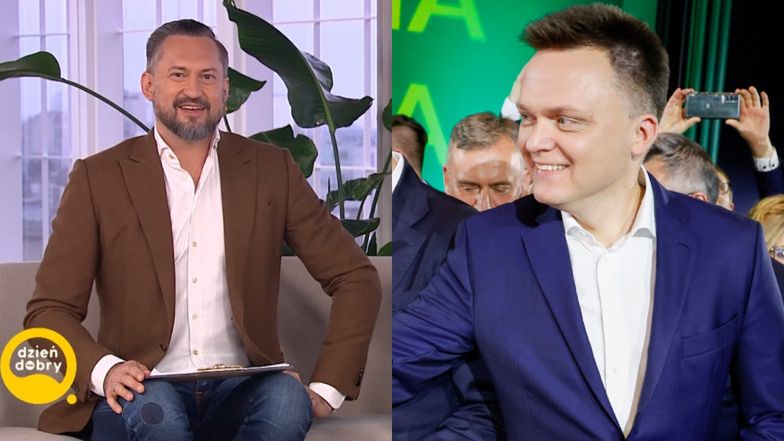 Marcin Prokop ŻARTOBLIWIE podsumowuje polityczny awans Szymona Hołowni: "Dostałem propozycję pracy. Okazało się, że nie mam kwalifikacji"