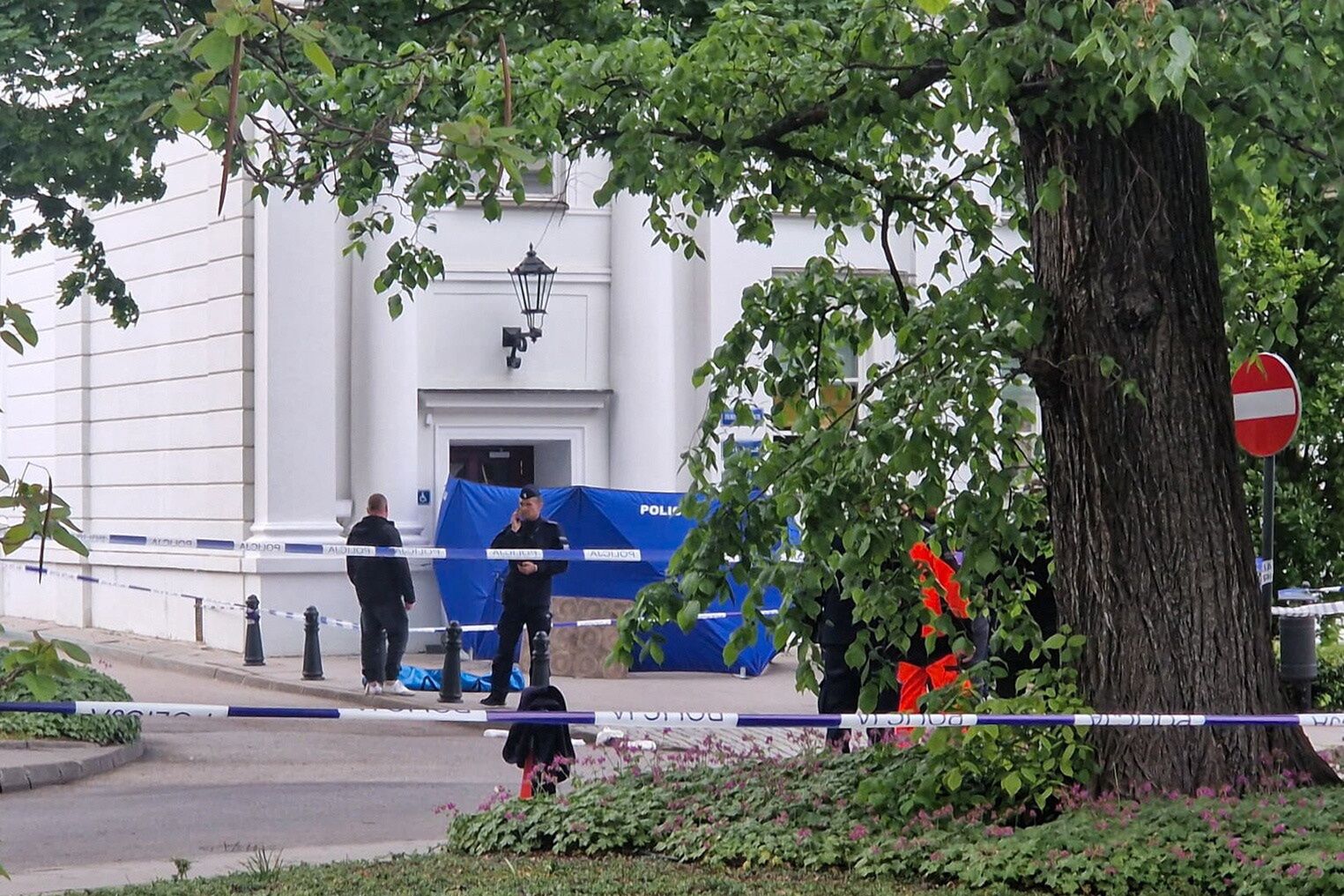dzia�ania s�u�b
PAP
kampus g��wny, napad na UW, Uniwersytet Warszawski, UW