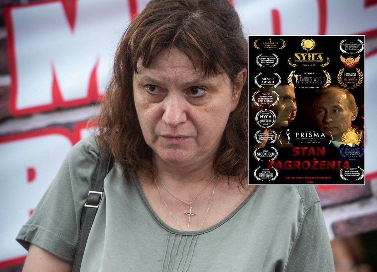 Reżyserka Ewa Stankiewicz chwali się serią międzynarodowych nagród dla jej "Stanu zagrożenia".