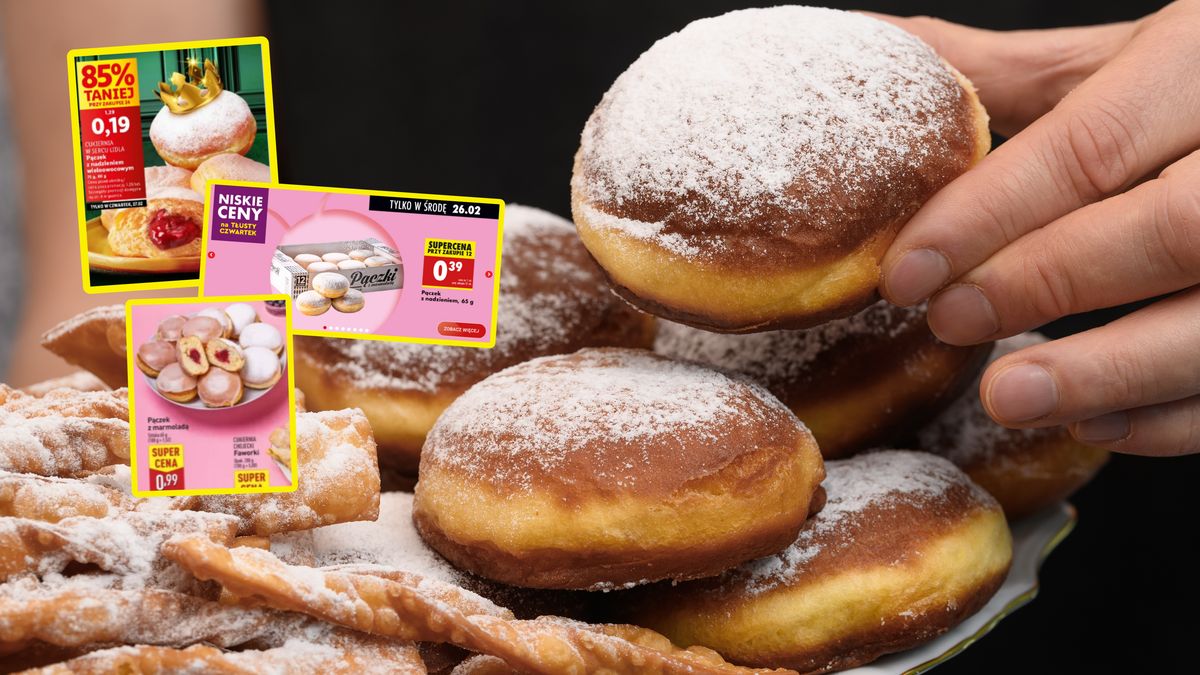 Tłusty czwartek 2025. Sieci przygotowały liczne promocje.