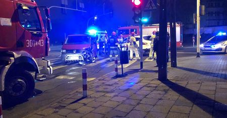 Zderzenie na skrzyżowaniu w centrum Lublina. Występują utrudnienia w ruchu