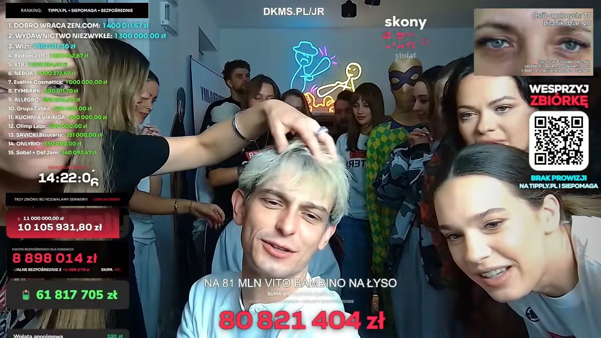 Sylwia Butor na streamie u Łatwoganga