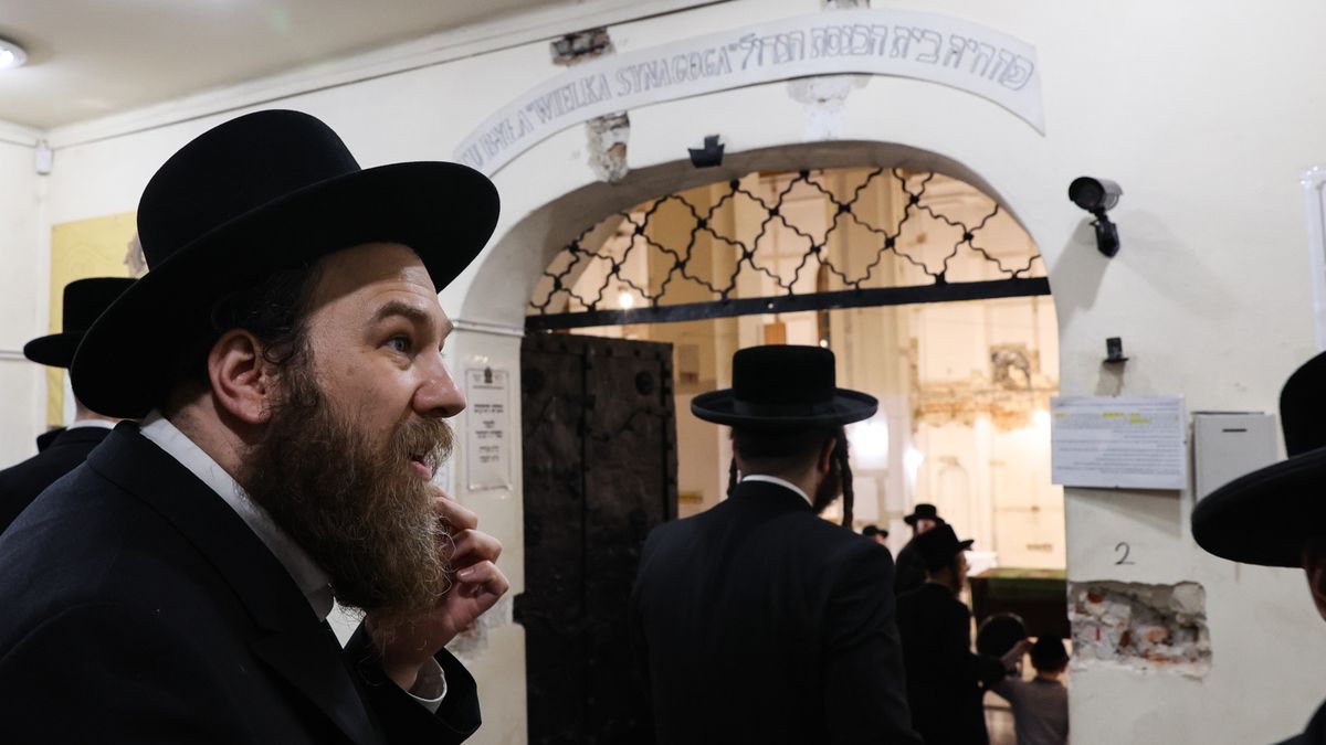Chasydzi co roku spotykają się przy grobie legendarnego rabina 