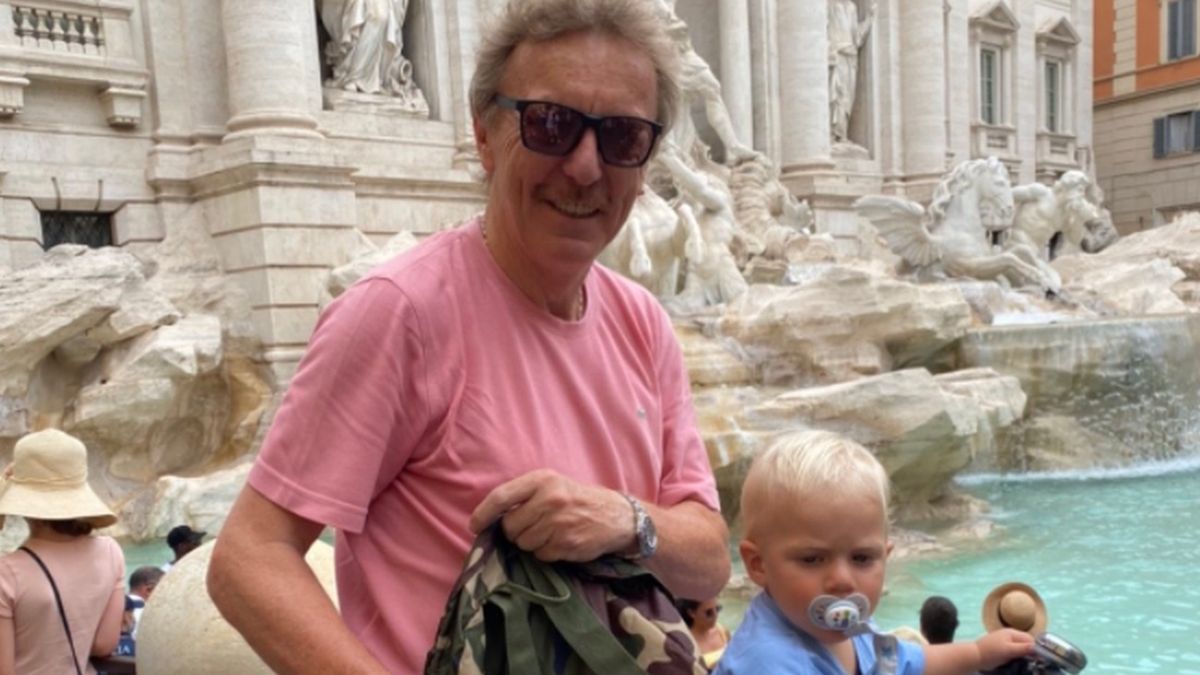 Zbigniew Boniek z wnukiem