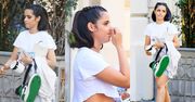 Zabiegana Camila Cabello w krótkim topie załatwia sprawunki na mieście (ZDJĘCIA)
