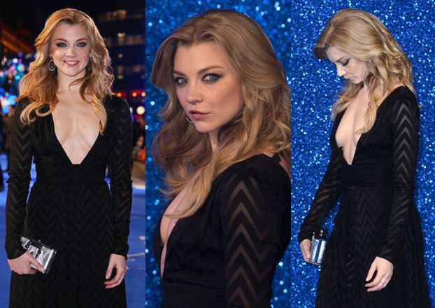 Dekolt Natalie Dormer na premierze "Zoolander 2" (ZDJĘCIA)