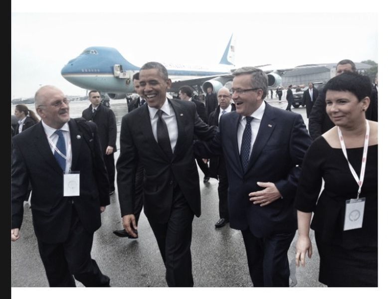 Barack Obama w Warszawie