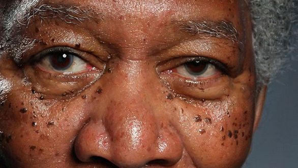 Niezwykły talent i umiejętności. Morgan Freeman namalowany palcem na iPadzie 1