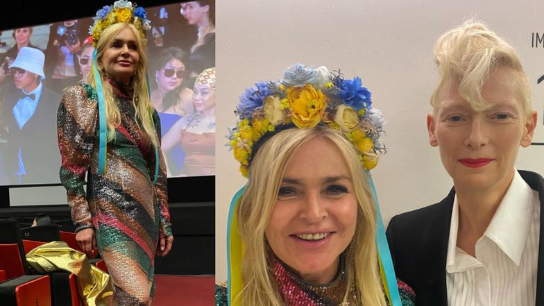 Monika Olejnik na Festiwalu Filmowym w Cannes