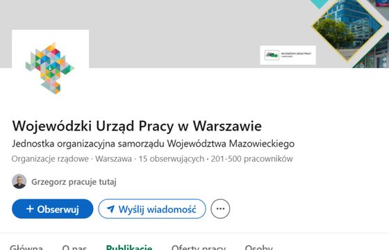 Po co urzędowi pracy konto na LinkedIn? "Odczarować stereotypowe myślenie"