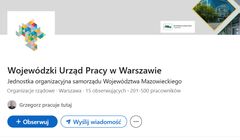 Po co urzędowi pracy konto na LinkedIn? "Odczarować stereotypowe myślenie"