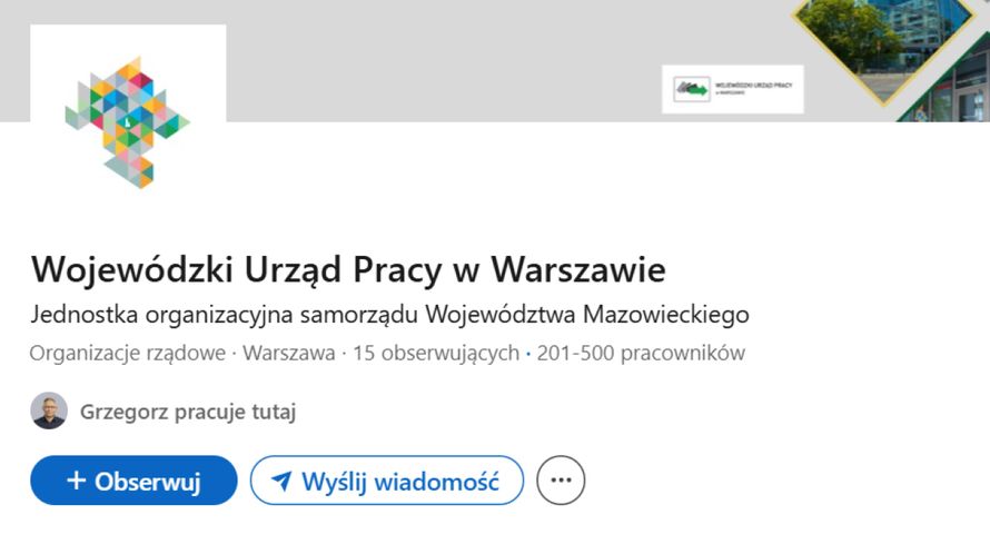 Po co urzędowi pracy konto na LinkedIn? "Odczarować stereotypowe myślenie"