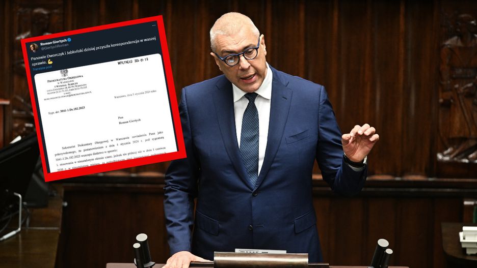 Roman Giertych poinformował o wszczęciu postępowania wobec Michała Dworczyka i Pawła Jabłońskiego