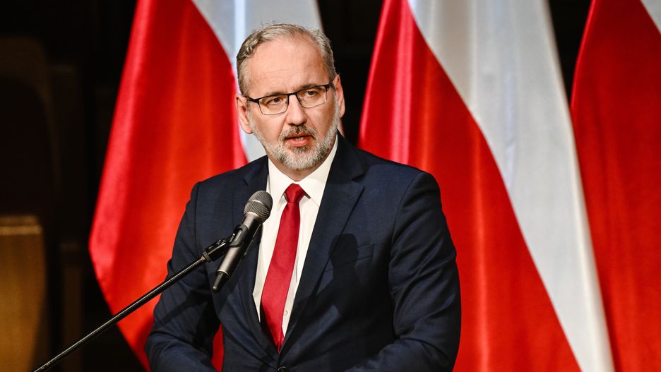 Gdańsk, 15.06.2023. Minister zdrowia Adam Niedzielski podczas inauguracji XXXVII Zjazdu Polskiego Towarzystwa Pediatrycznego, 15 bm. w Filharmonii Bałtyckiej w Gdańsku. (mr) PAP/Marcin Gadomski