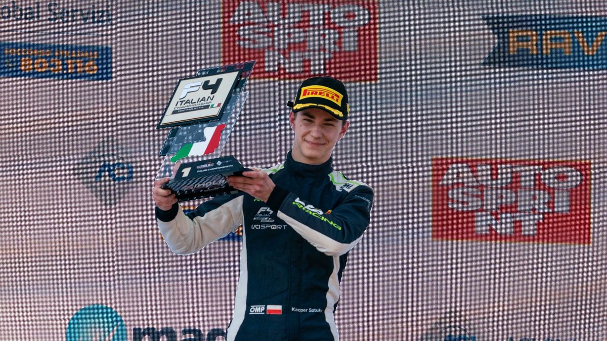 Kacper Sztuka tryumfuje w Imoli