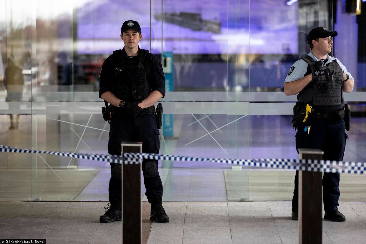 Australijska policja w akcji (zdjęcie ilustracyjne)