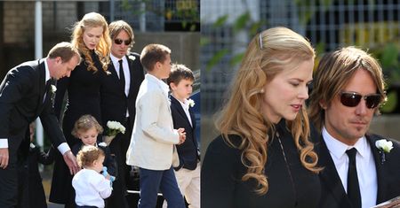 Nicole Kidman na pogrzebie ojca: "KOCHAM CIĘ, TATO!" (ZDJĘCIA)
