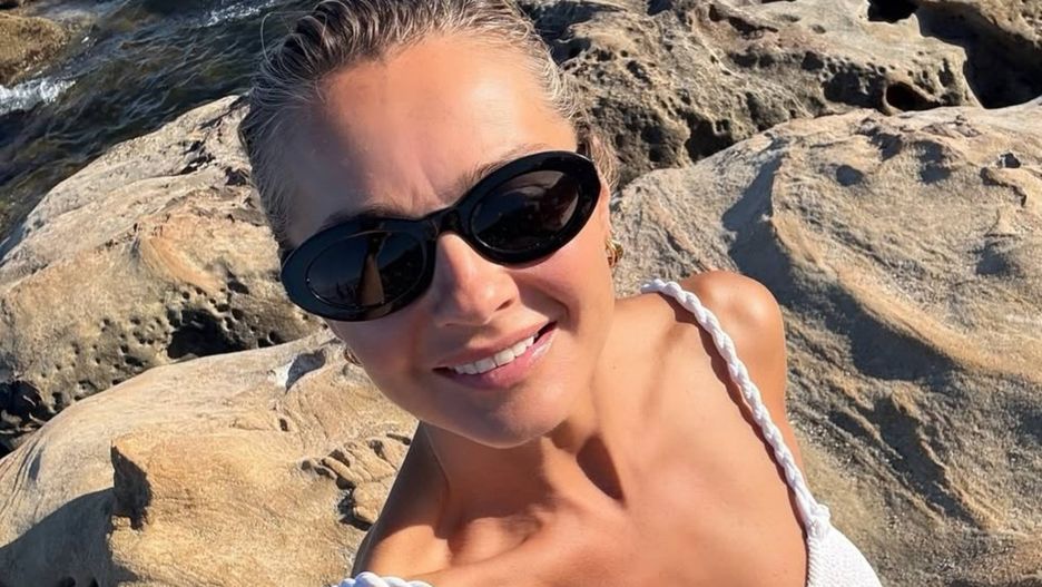 Małgorzata Socha na rodzinnych wakacjach 