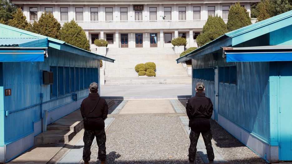 Obszar strefy zdemilitaryzowanej na granicy pomiędzy Koreą Północną a Koreą Południową