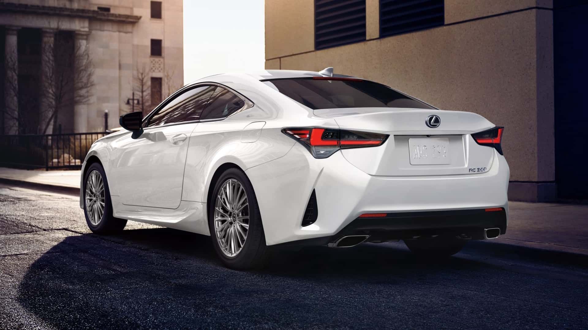 Lexus RC na rok modelowy 2024