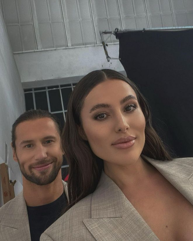 Celia Krychowiak i Grzegorz Krychowiak