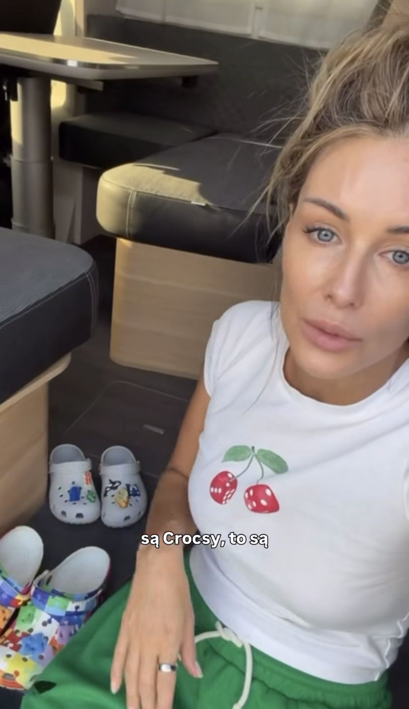 Małgorzata Rozenek-Majdan przygotowuje się do podróży 