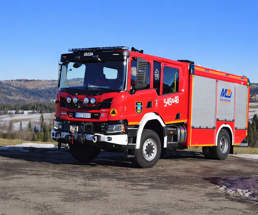 Nowy ciężki wóz bojowy dla OSP Olcza. Pierwszy taki zakup od 17 lat