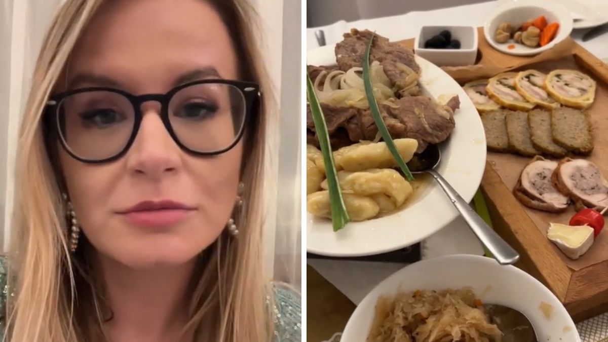 Tiktokerka oceniła weselne menu