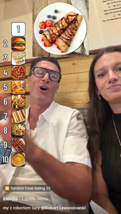 Robert Lewandowski i Inez z DRE$$CODE