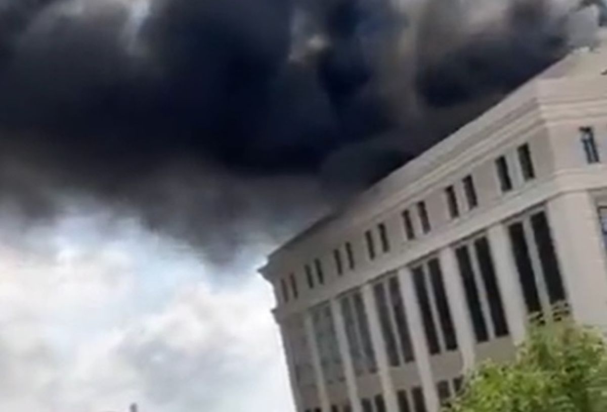 Kolejny pożar w Rosji. Budynek sądu w płomieniach