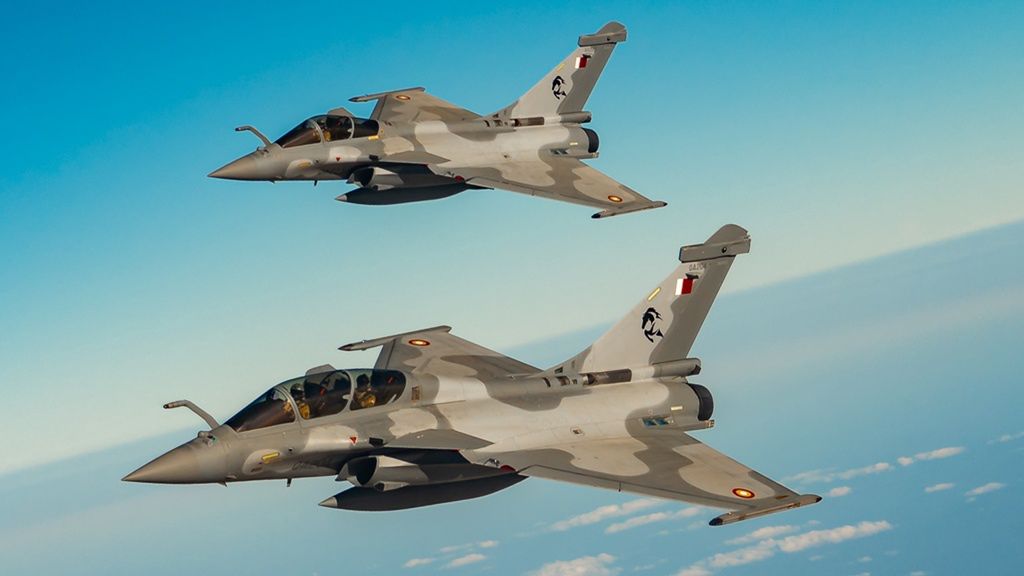 Rafale’e zostały sprzedane m.in. do kataru.