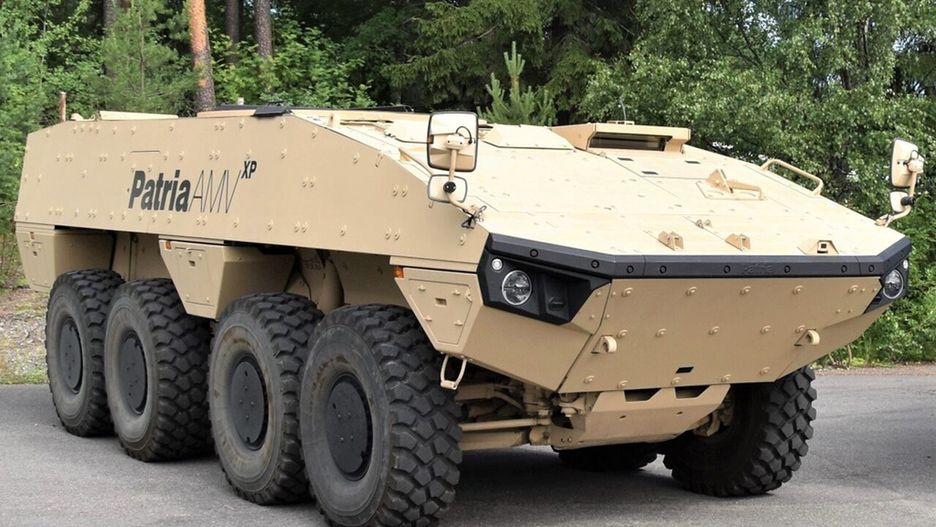 Transporter Patria AMV XP w wersji bazowej