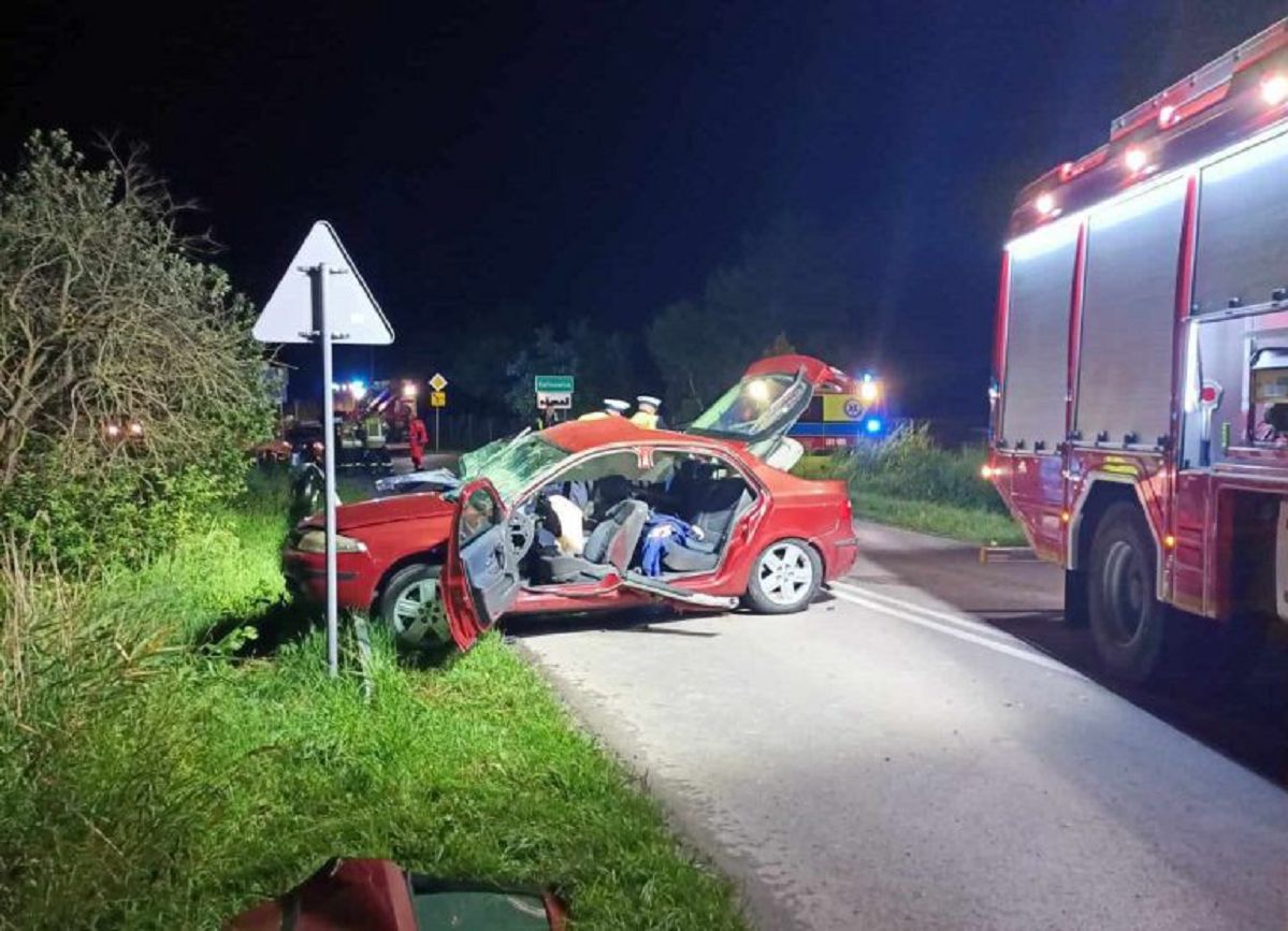 Tragiczny wypadek pod Zamościem. Nie żyje 19-latka