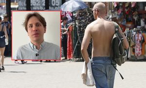 Mandat za chodzenie bez koszulki po mieście? Prawnik zabrał głos