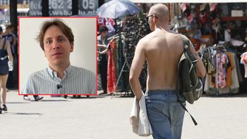 Mandat za chodzenie bez koszulki po mieście? Prawnik zabrał głos