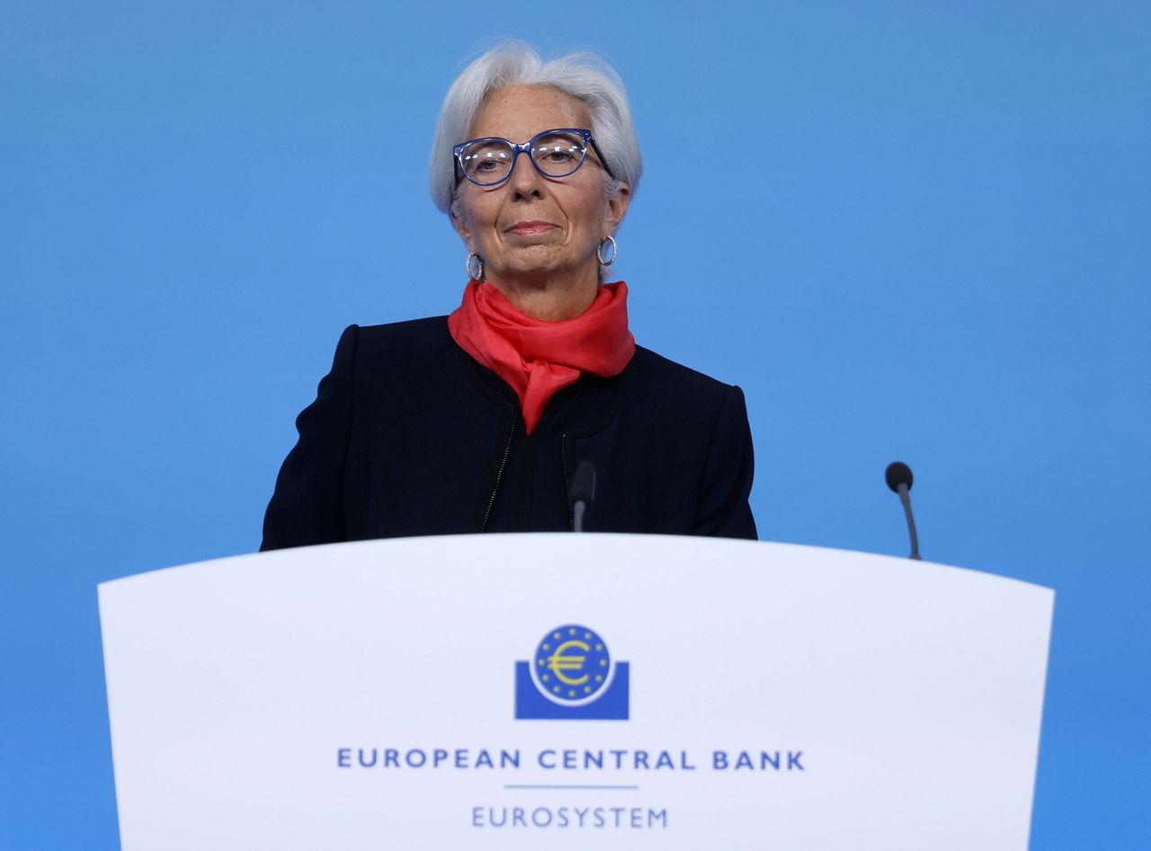 Szefowa EBC Christine Lagarde nie ogłosiła podwyżek stóp procentowych 