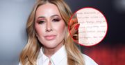 Sylwia Peretti dostała tajemniczy list. To, co było w środku, wyraźnie ją rozemocjonowało