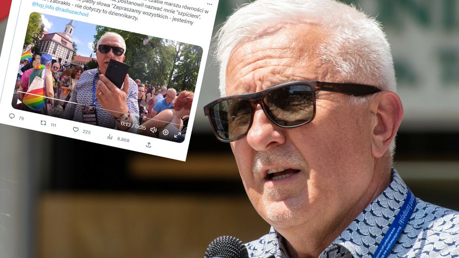 Wadim Tyszkiewicz nazwał Bartosza Schaefera szpiclem 