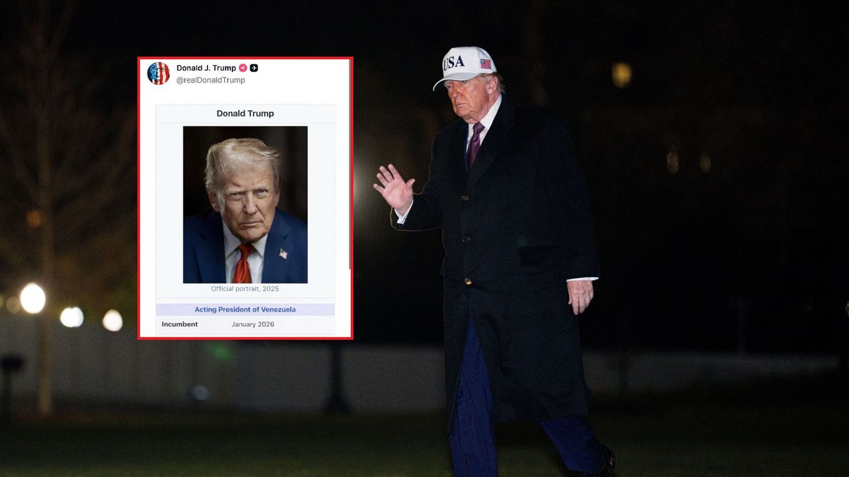 Trump chce być "prezydentem Wenezueli"?