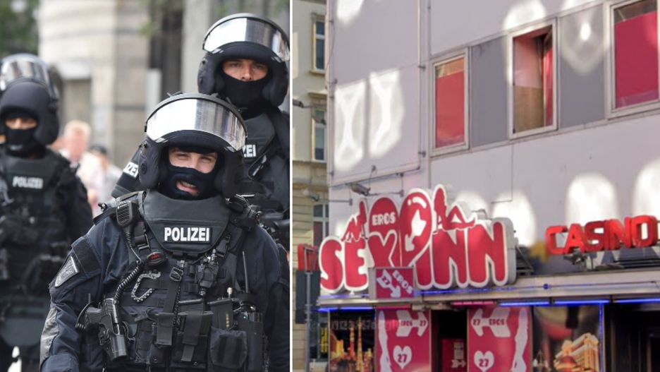 Nalot policji na Sex-Inn