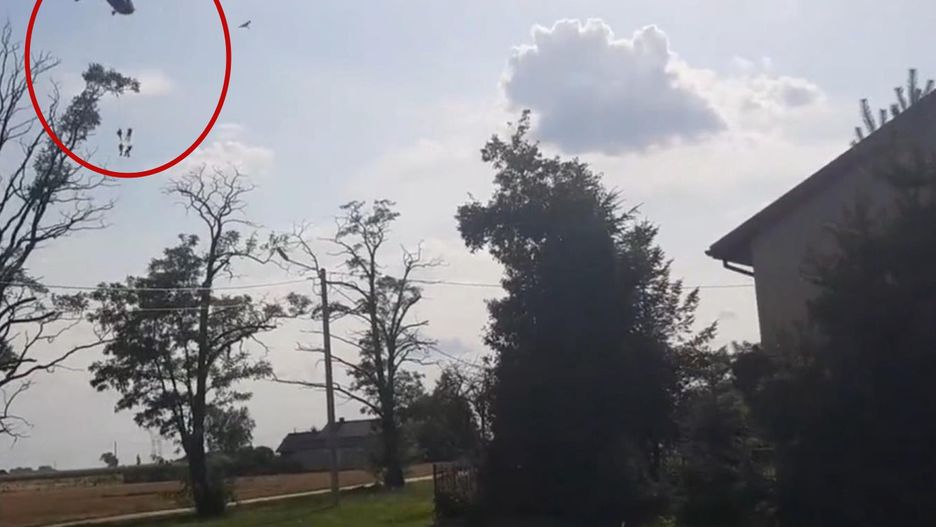 Ćwiczenia policji na terenie planowanej budowy Centralnego Portu Komunikacyjnego
