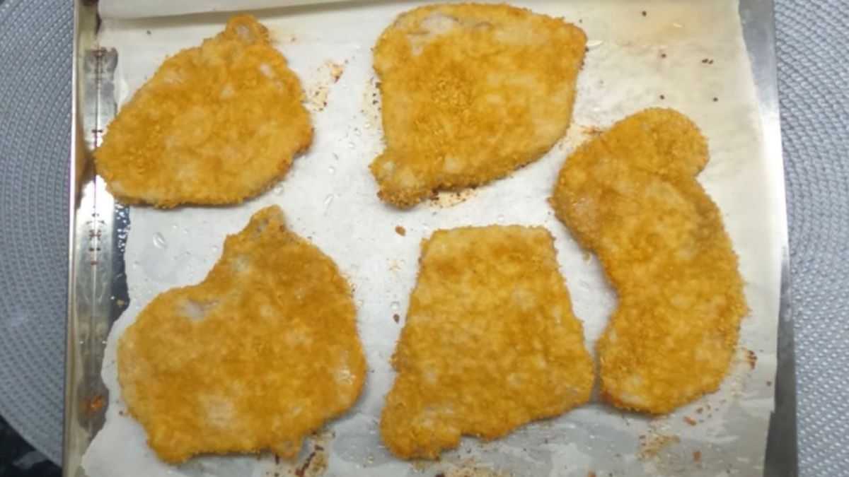 Schabowe z piekarnika- Pyszności