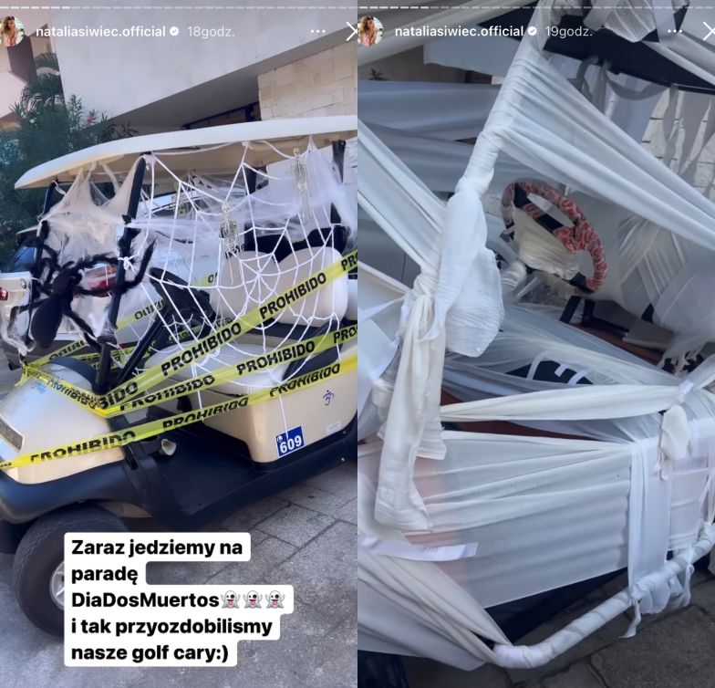 Natalia Siwiec pokazała, jak spędza Halloween w Tulum