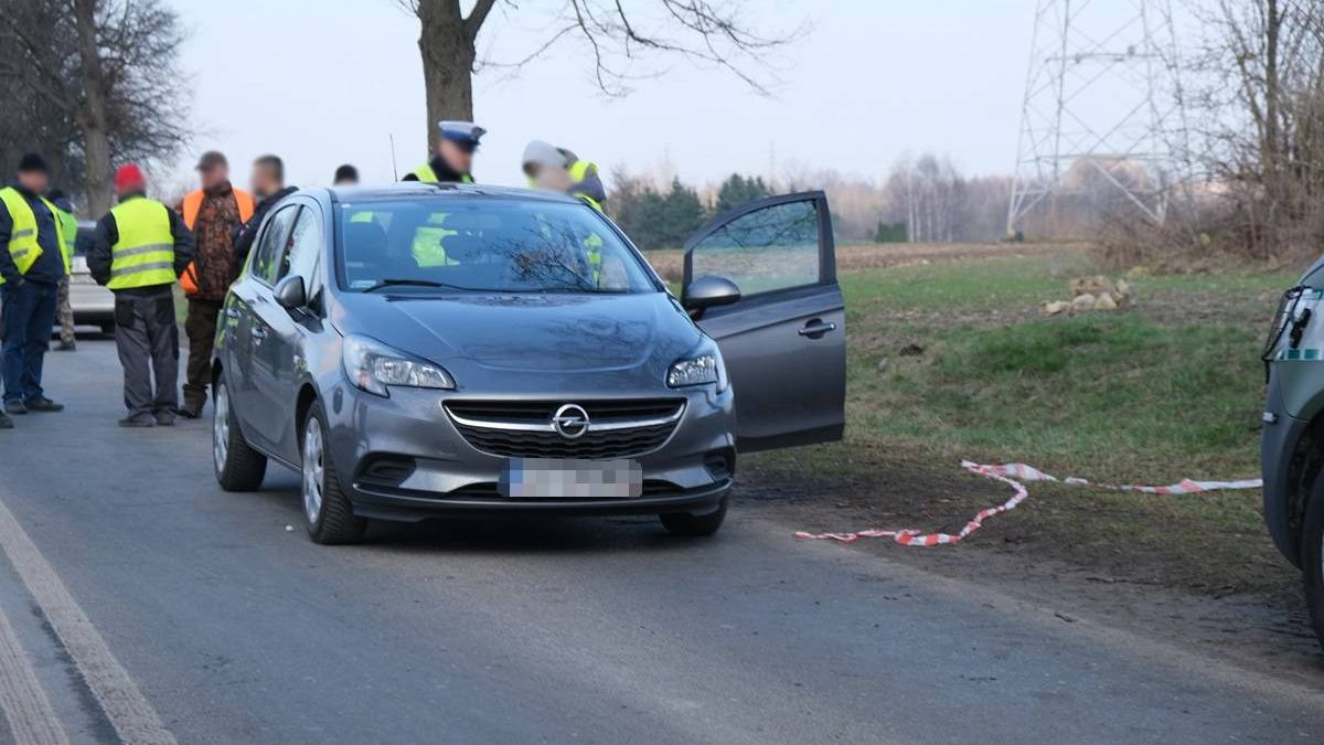 Kierowca opla wjechał w protestujących rolników na ul. Zemborzyckiej w Lublinie
