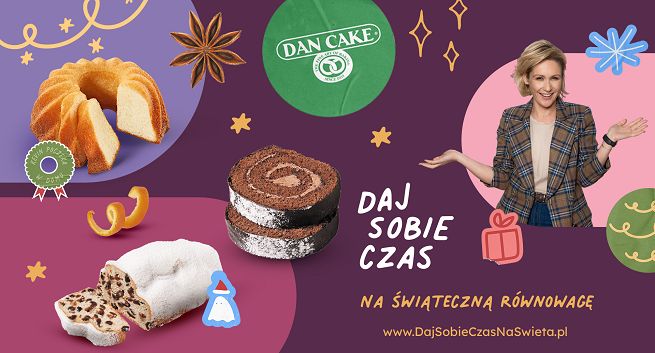 Dan Cake daje czas na spokojne przygotowanie się do świąt