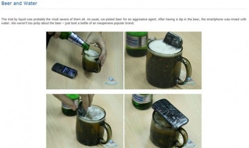 Motorola ZN5 poddana torturom 1