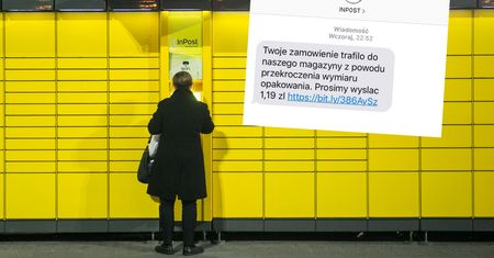 Oszuści podszywają się pod InPost. Uważaj na takie SMS-y