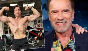 Nieślubny syn Arnolda Schwarzeneggera. Ale ma klatę. Podobny do taty?
