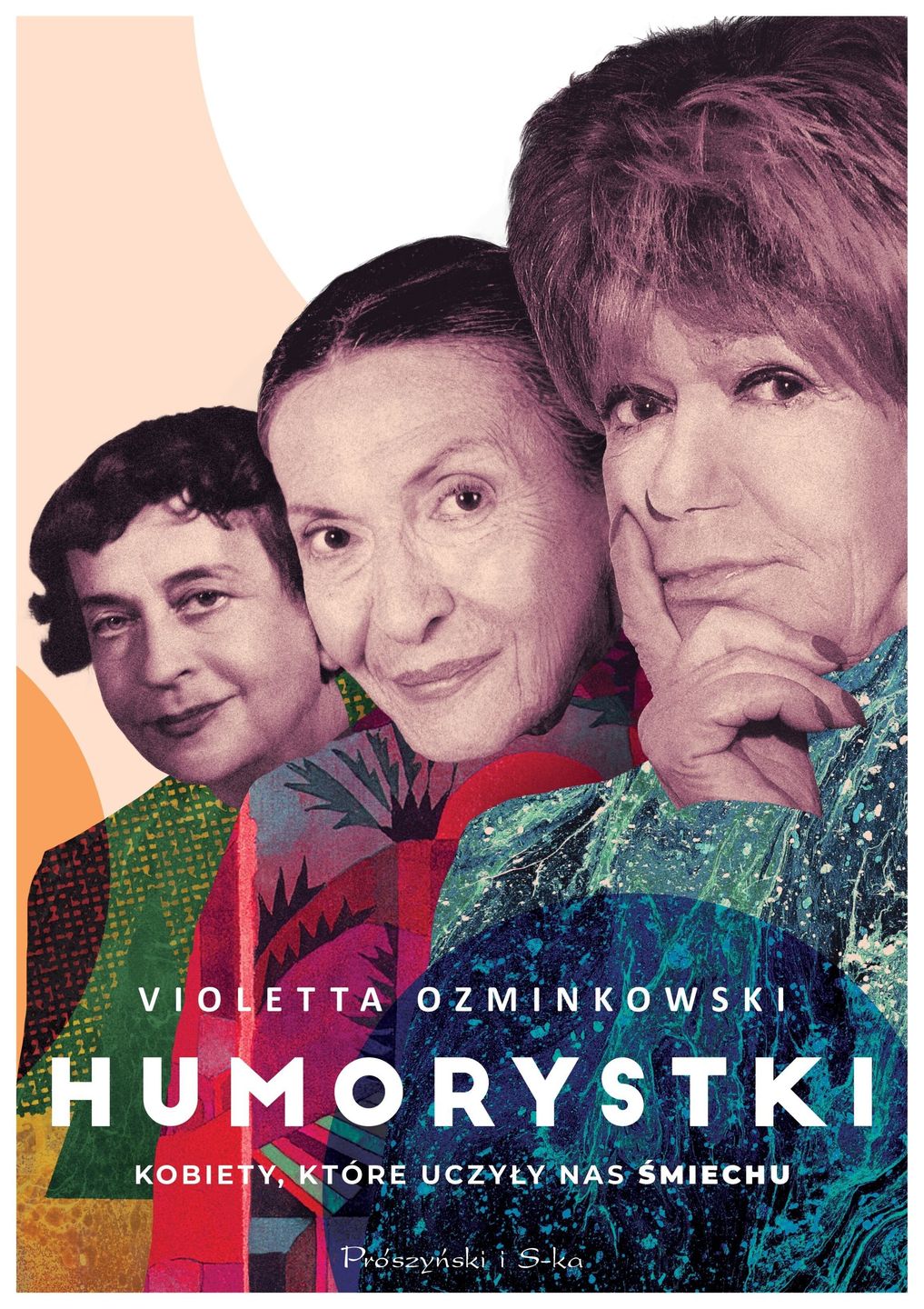 Okładka książki "Humorystki. Kobiety, które uczyły nas śmiechu"